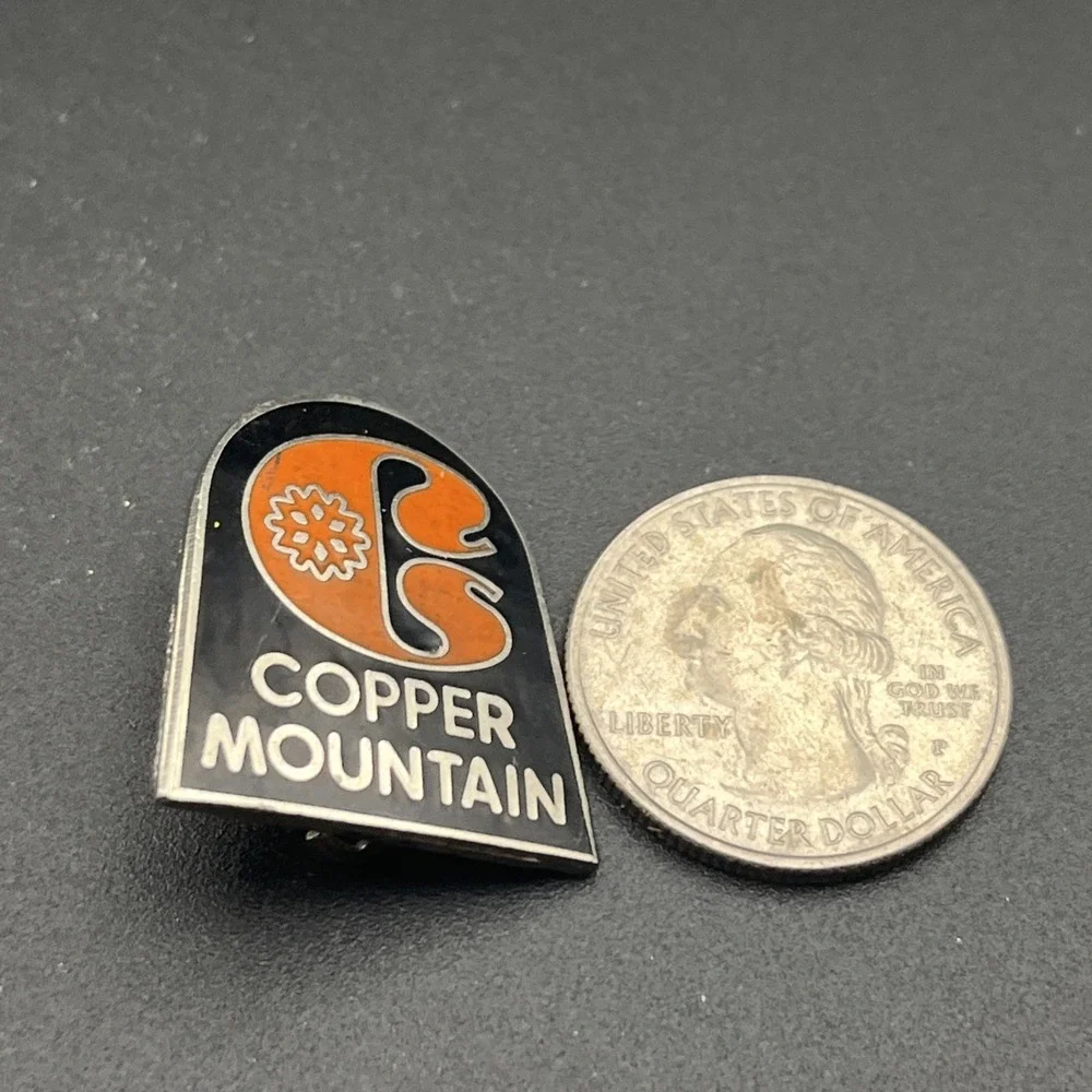 Vintage Copper Mountain Frisco Colorado Lapel Hat‎ Pin